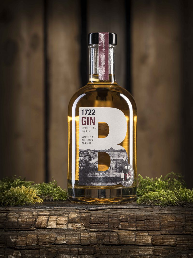 1722 Destilled Dry Gin – Gereift im Kastanienfass