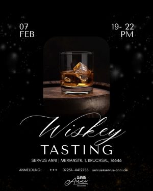 Whiskytasting mit Mehrgangmenü