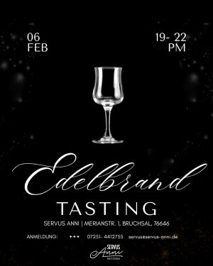 Edelbrandtasting mit Mehrgangmenü
